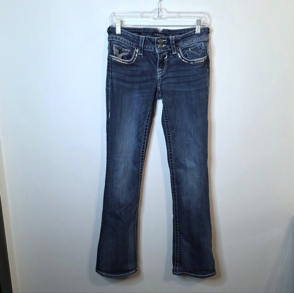 Vigoss The Chelsea Boot Cut Jeans Size 3/4 - Picture 1 of 12
